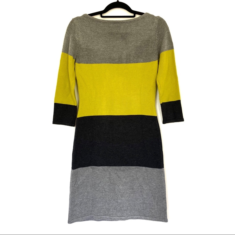 Calvin Klein Striped Sweater Dress - Picture 2 of 6